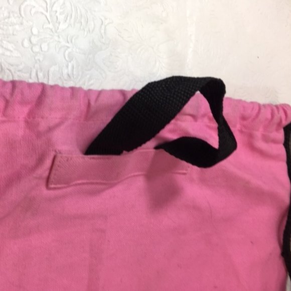 Pink Girl Scouts Sling Backpack w/ Drawstring Closure 15"x14.5" - Picture 6 of 15